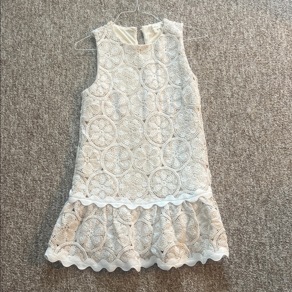 NWOT Cream Lace Dress